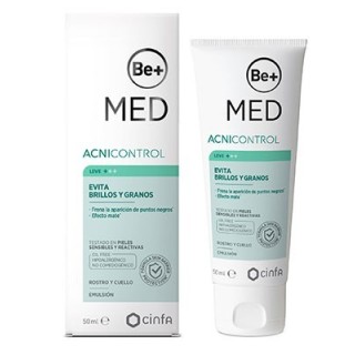 Be+ MED Anticontrol Evita Brillos y Granos 50mL. ACNE LEVE