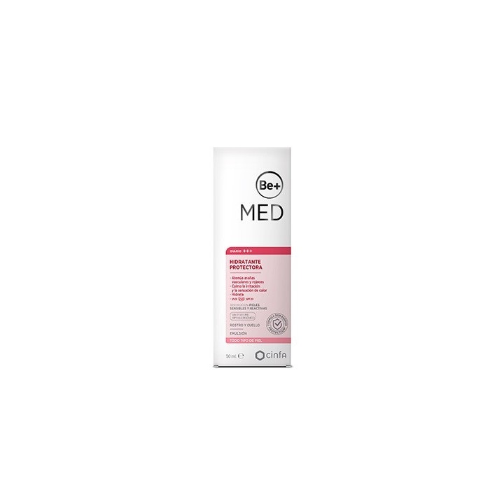 Be+ MED Rojecescontrol Hidratante Protectora SPF20 50mL