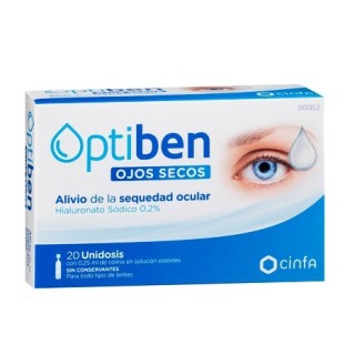 OPTIBEN OJOS SECOS MONODOSIS