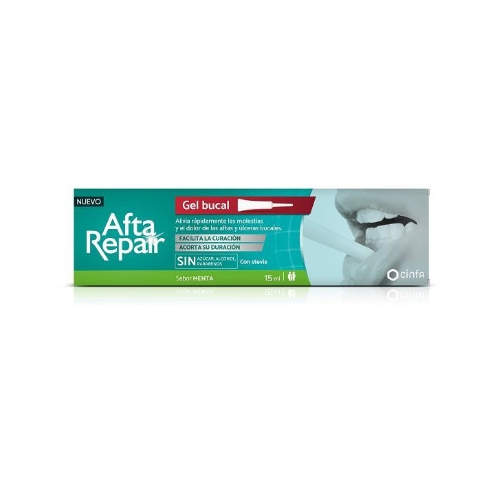 Afta Repair Gel Bucal 15mL MENTA