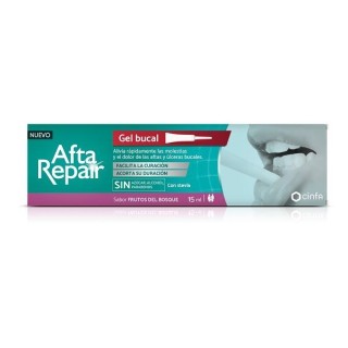 Aftas Repair Gel Bucal 15mL FRUTOS DEL BOSQUE