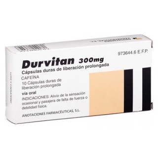 Durvitan 300 mg capsulas duras de liberacion prolongada