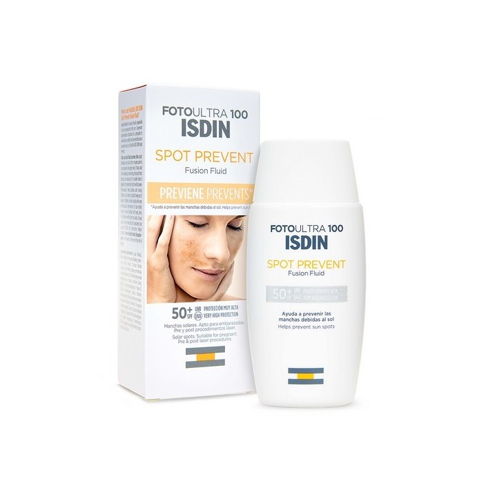 Foto Ultra 100 ISDIN Spot Prevent Fusion Fluid SPF 50+