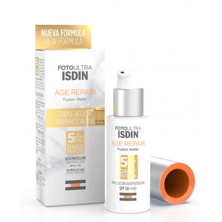 Foto Ultra ISDIN Age Repair SPF 50 Fusion Water