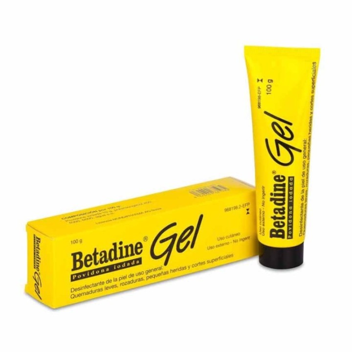 Betadine 100 mg/g Gel Tópico 100 g cn: 968198.2