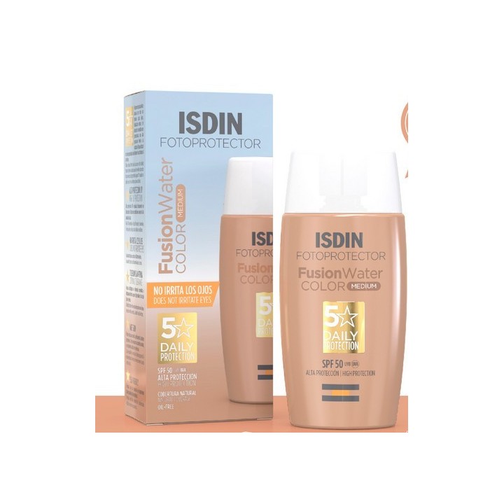 Fotoprotector ISDIN Fusion Water Color Medium SPF 50