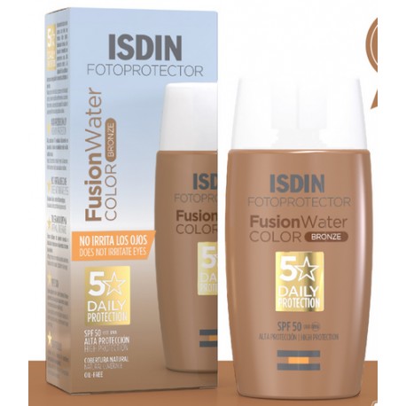 Fotoprotector ISDIN Fusion Water Color Bronze SPF 50