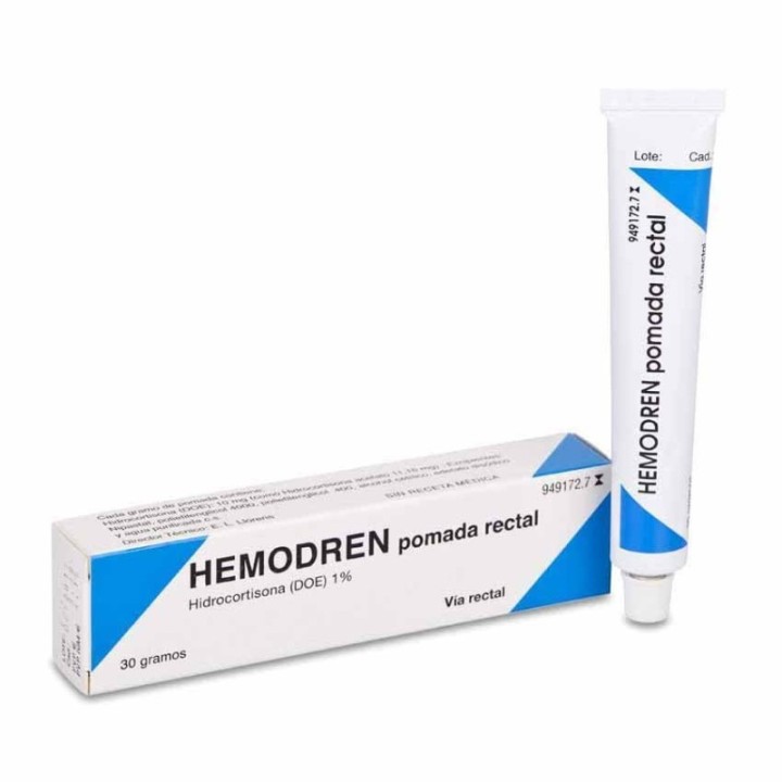 Hemodren 10 mg/g Pomada Rectal 30 g