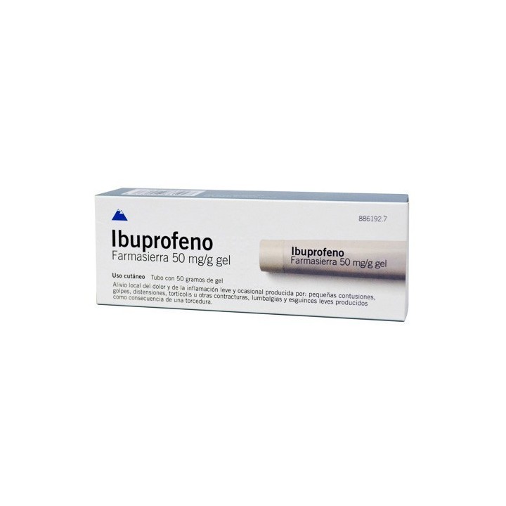 Ibuprofeno Farmaserra 50 mg/ g Gel