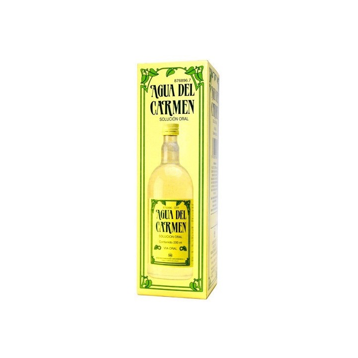 Agua del Carmen solucion oral 100 Ml