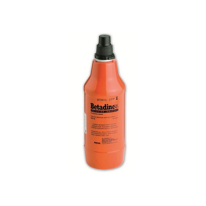 Betadine ( 4% solucion topica jabonosa 125 ml)