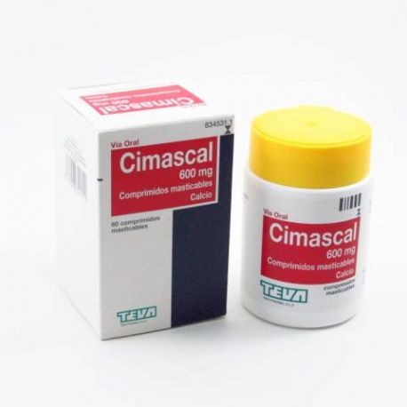 Cimascal 600 mg Comprimidos Masticables