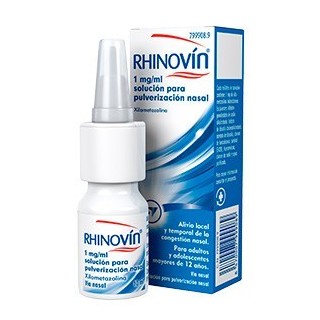 Rhinovin 1 mg/mL Solución Para Pulverización Nasal 10 mL