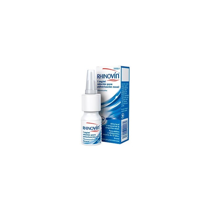 Rhinovin 1 mg/mL Solución Para Pulverización Nasal 10 mL