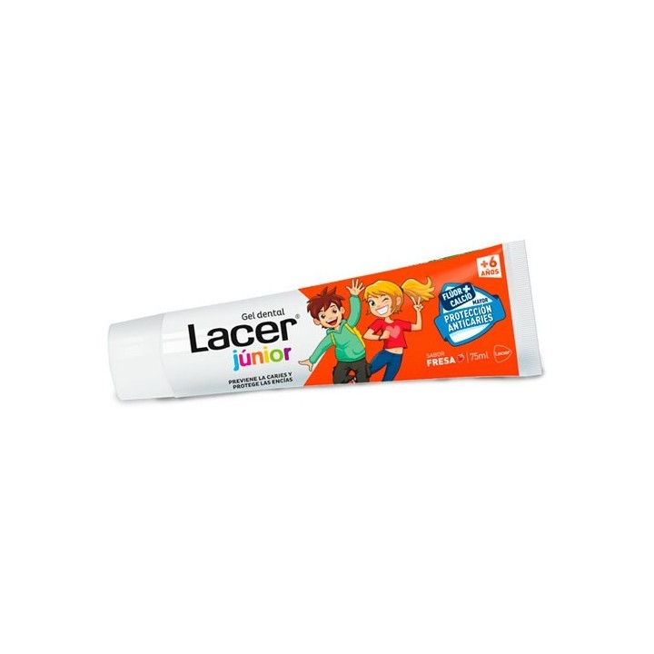 Lacer Júnior Fresa Gel Dentífrico 75ML