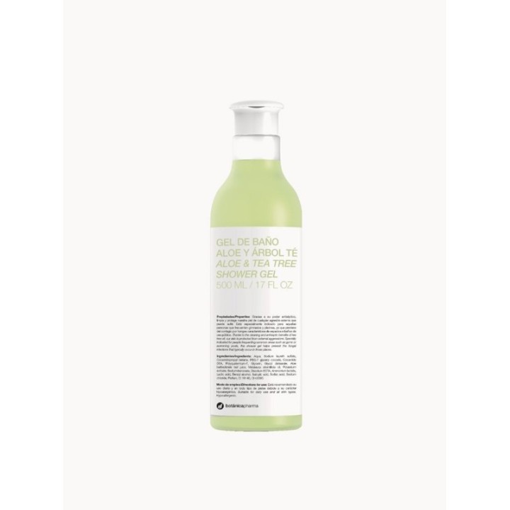 Gel Baño Aloe + Árbol del Té 500 ml botanicapharma