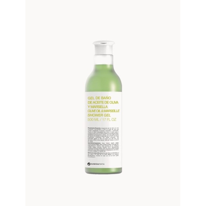 Gel Baño Oliva + Marsella 500 ml botanicapharma