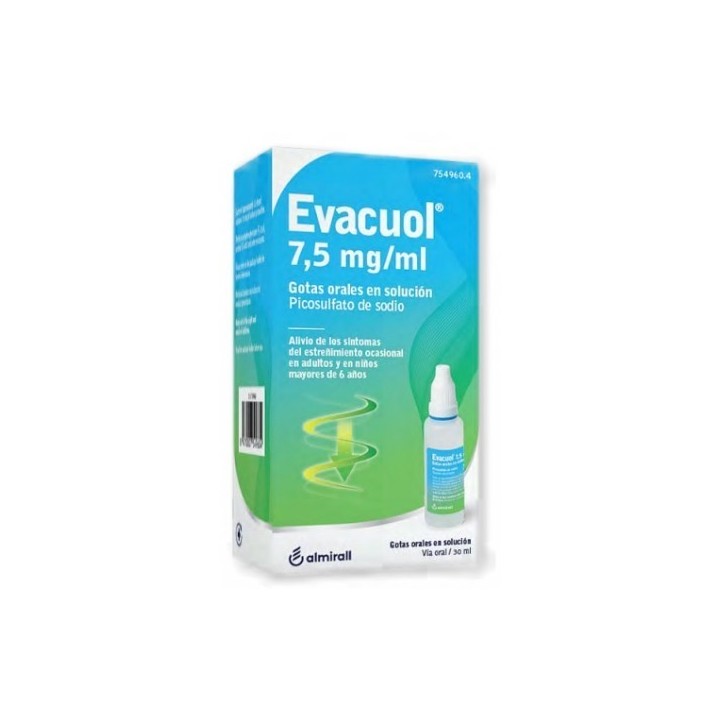 EVACUOL GOTAS  orales 7,5 mg/ml 30 ML CN754960.4