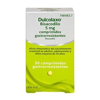 DULCOLAXO Bisacodilo 5 mg 30 COMPRIMIDOS CN748483.7