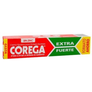 Corega extra fuerte crema adhesiva de protesis dental 70 ml  