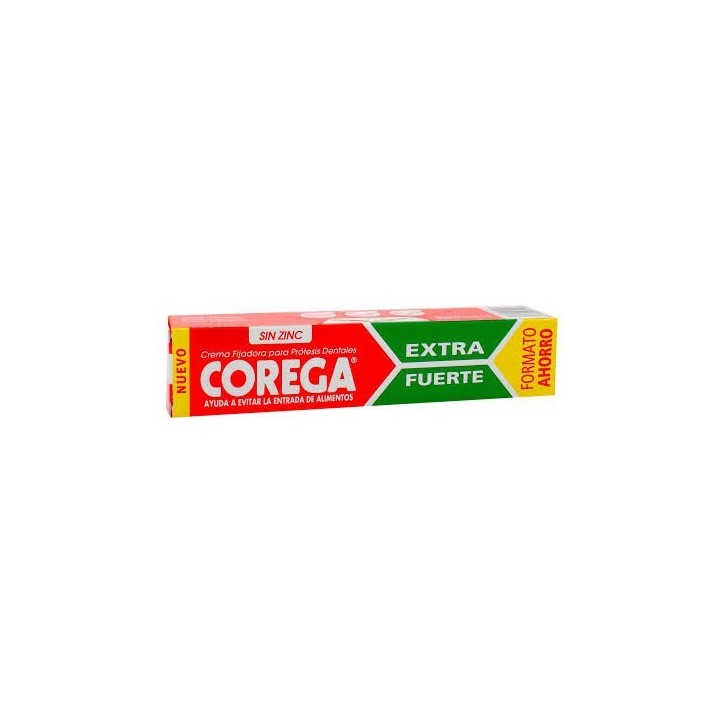 Corega extra fuerte crema adhesiva de protesis dental 70 ml  