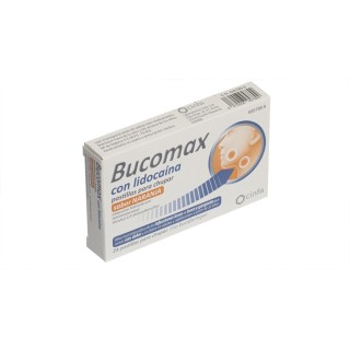 Bucomax Con Lidocaína 24 Pastillas Para Chupar Sabor Naranja CN: 695789.9