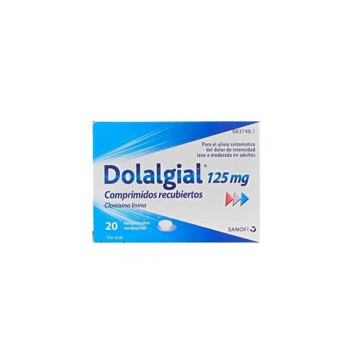 DOLALGIAL 125 MG 20 COMPRIMIDOS CN683748.1