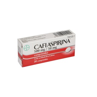 CAFIASPIRINA 20 COMPRIMIDOS CN724120.1