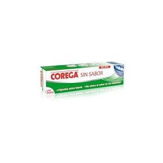 Corega Crema Fijadora Extra Fuerte Sin Sabor 40gr