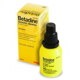 Betadine (10 % solucion topica 1 frasco 50 ml)