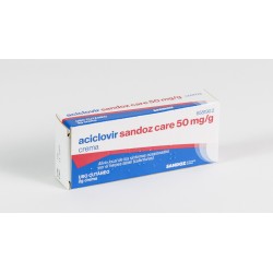 Aciclovir Sandoz EFG 50 mg/g crema 2 gramos