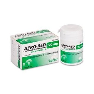 Aero Red 120 mg Coprimidos Masticables Sabor  menta MENTA