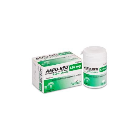 Aero Red 120 mg Coprimidos Masticables Sabor  menta MENTA