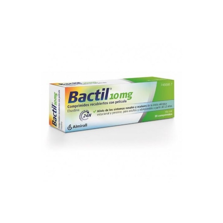 Bactil 10 mg Comprimidos Recubiertos Con Película