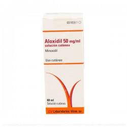 Aloxidil 50 mg/mL Solución Cutánea 60 mL