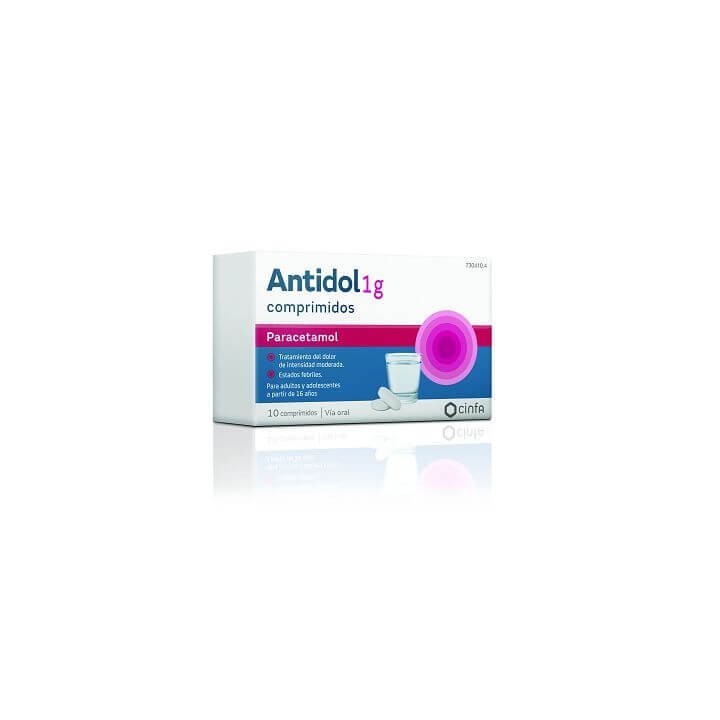 Antidol 1 g 10 Comprimidos