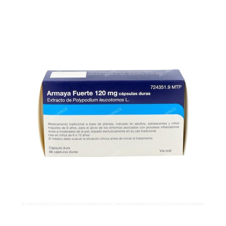 Armaya Fuerte 120 mg 96 Cápsulas