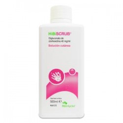 Hibiscrub 40 mg/mL Solución Cutánea 500 mL