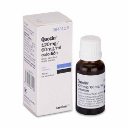 Quocin 120 mg/mL + 60 mg/mL Colodion 20 mL CN: 964312.6