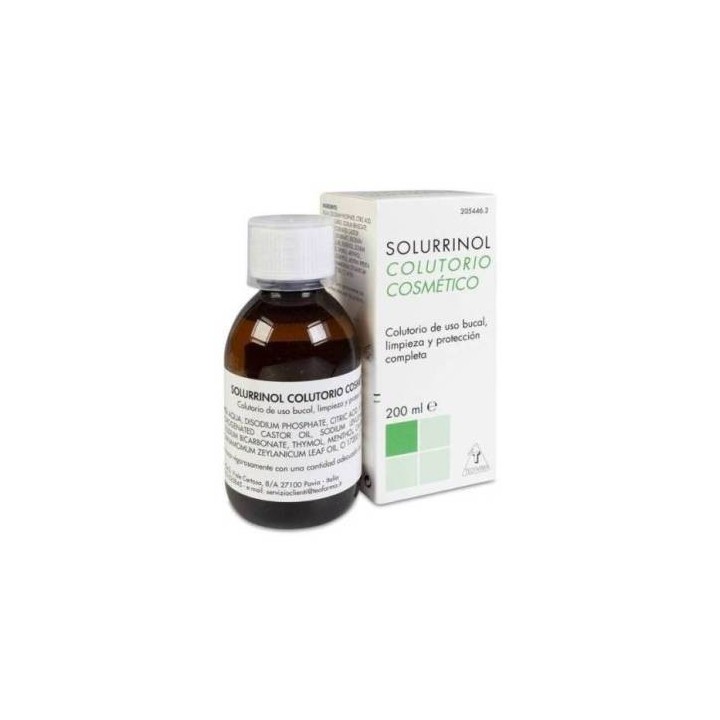 Solurrinol Colutorio 200 mL CN: 205446.2