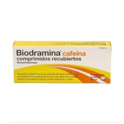 Biodramina C (Cafeína) 12 Comprimidos EFP