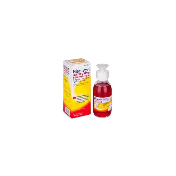 Bisolvon antitusivo compositum( 3/1,5 MG/MLsolucion oral 200 ml)