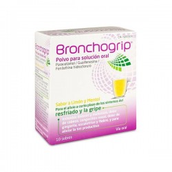 Bronchogrip 10 Sobres Polvo Para Solución Oral CN: 720532.6