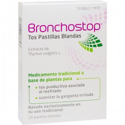 Bronchostop Antitusivo Y Expectorante 20 Pastillas Blandas