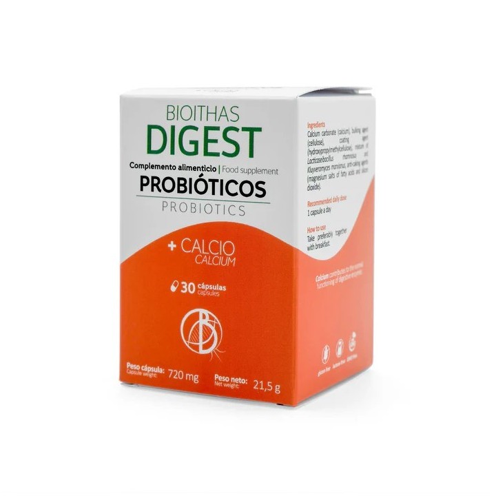 Bioithas Digest probióticos 30 cápsulas