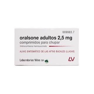 Oralsone Adultos 2.5 mg 12 Comprimidos Para Chupar