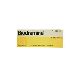 Biodramina (50 mg 4 comprimidos)