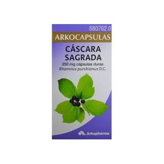 Arkocapsulas Cascara Sagrada 250 Mg 50 cap