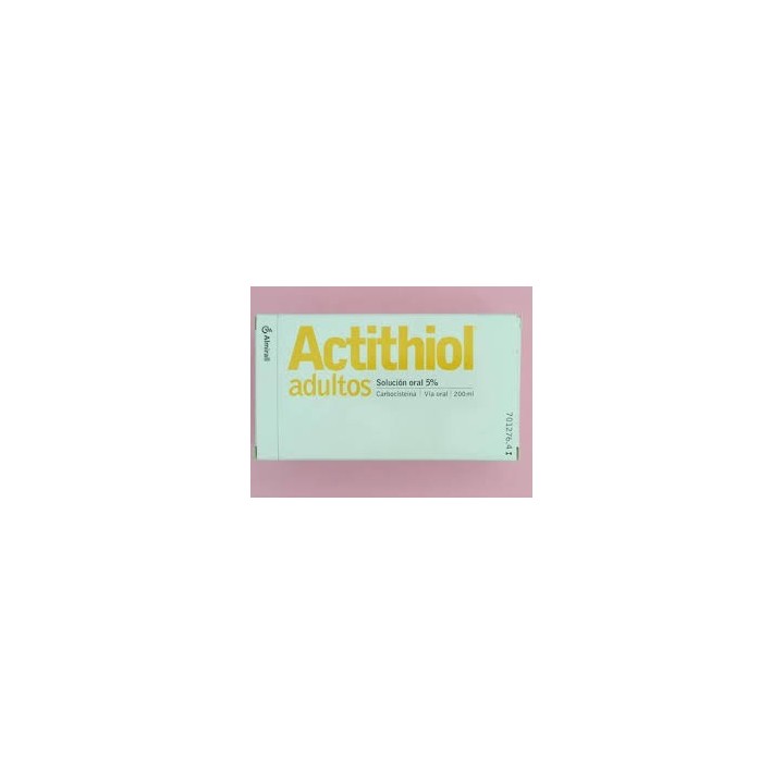 Actithiol Mucolítico Adultos Solución Oral 200 ml