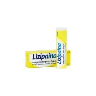 Lizipaína Clorhexidina/Benzocaína 5/2.5 mg 20 Comprimidos Para Chupar